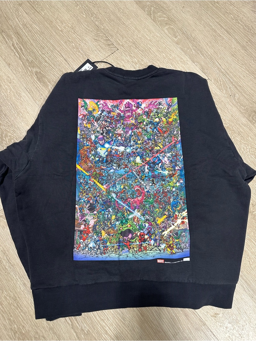 Kith X Marvel Villains on back Crewneck